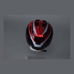Casco S-291 C/Fanal Incorp Rosso/Nero/Bia M 54/59 - Image 2