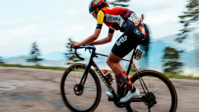 la bicicletteria messa in sella bici da corsa